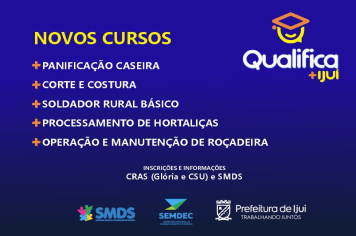 Programa Qualifica + abre inscrições para novos cursos