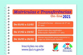 Smed abre inscrição para transferência.