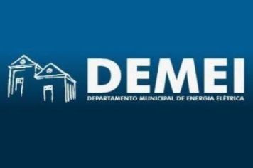 Demei comunica desligamentos programados a partir do dia 23/03