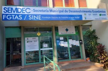 Confira as vagas de emprego disponíveis na Agência do Sine