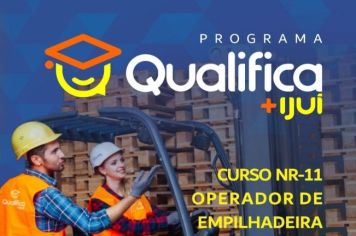 Município de Ijuí oferece curso de Operador de Empilhadeiras
