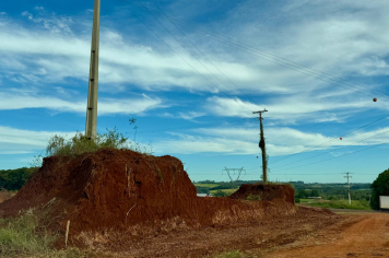 Governo Municipal realiza alargamento da estrada no Parque Industrial de Ijuí