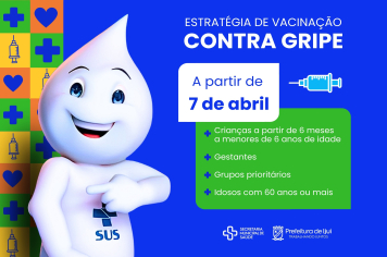 Ijuí inicia vacinação contra a Gripe dia 7