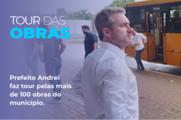 Tour pelas obras