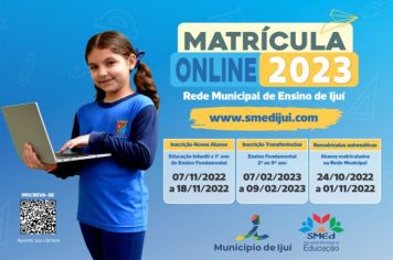 Matrículas Educação Municipal!