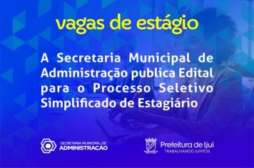 Vagas de Estágio!