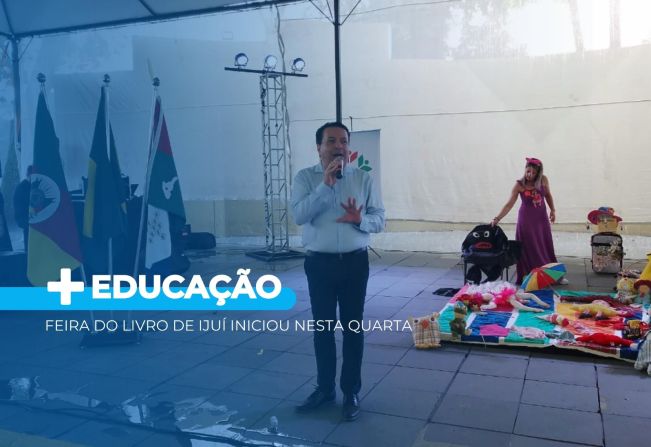 Feira do Livro de Ijuí iniciou nesta quarta, 22