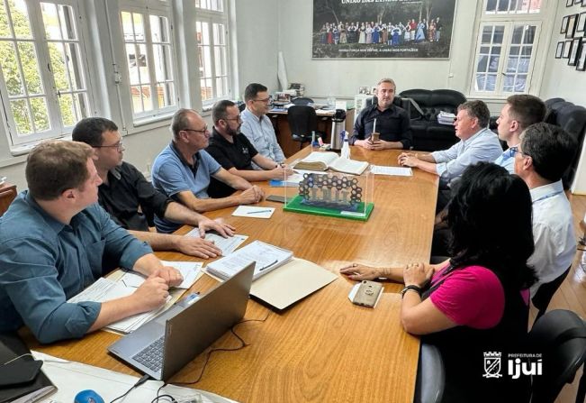 Governo Municipal recebe visita da gerencia da Caixa Econômica Federal