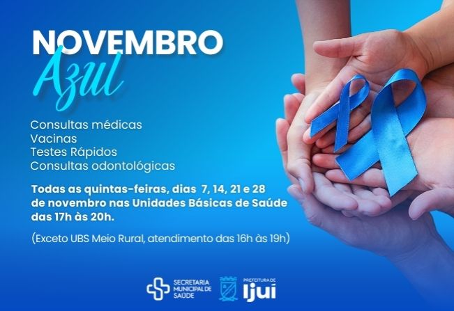 Novembro Azul: SMS fará atendimento especial aos homens
