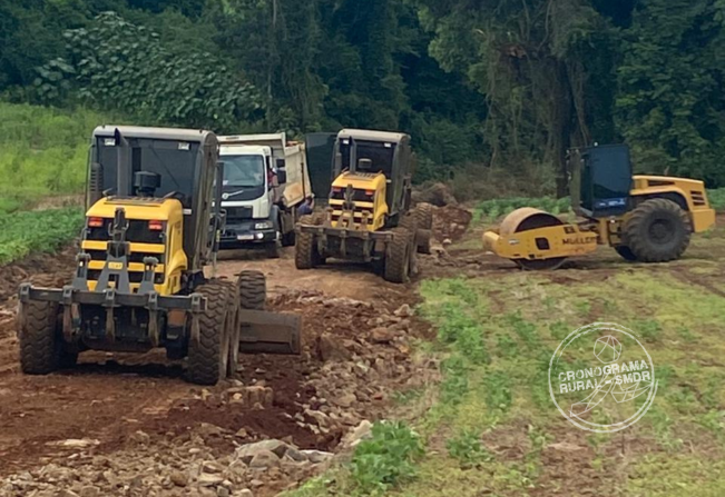 Governo Municipal atende as demandas do interior através do Programa Cronograma Rural 