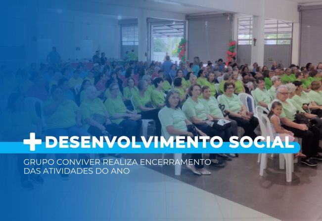 Grupo Conviver realiza encerramento das atividades do ano