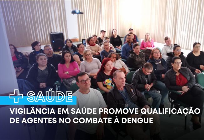 Vigilância em Saúde promove capacitação de agentes no combate à dengue