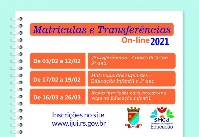 Smed abre inscrição para transferência.
