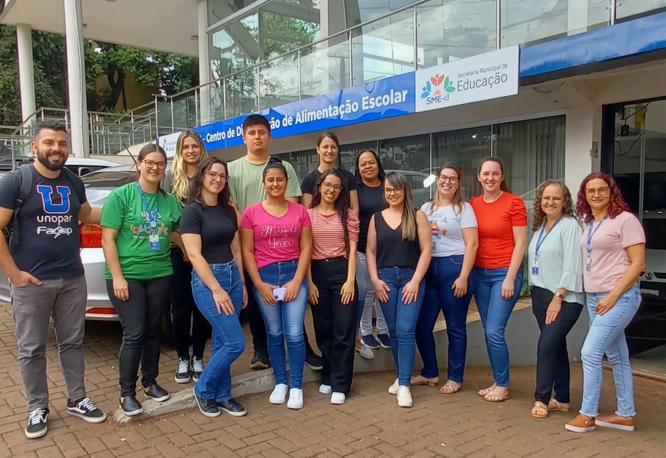Cedae recebe acadêmicos de Nutrição da Unopar para apresentação das atividades da alimentação escolar
