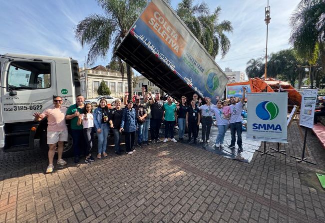 Semana do Meio Ambiente encerrou com grande ação de conscientização, na Praça da República