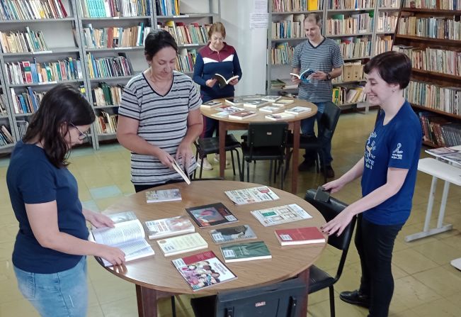 Troca Troca Literário propiciou interação com a comunidade