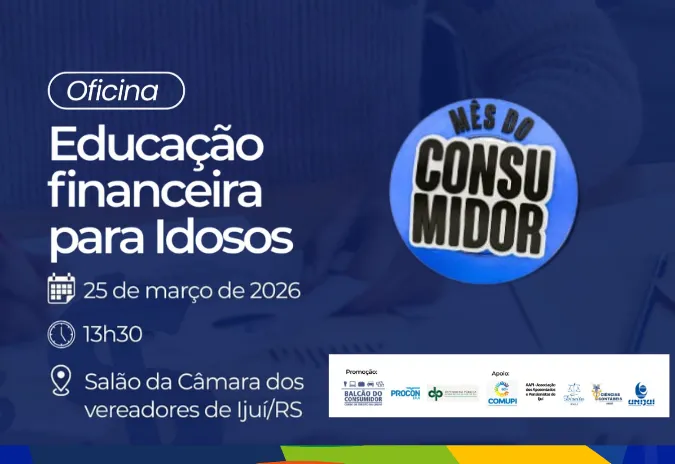 Prefeitura de Ijuí promove oficina de educação financeira voltada à pessoa idosa