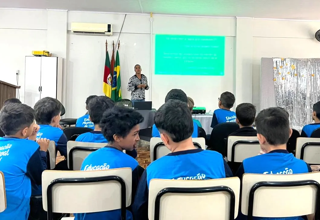 Estudantes da EMF Deolinda Barufaldi participam de atividade de educação ambiental
