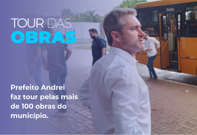 Tour pelas obras