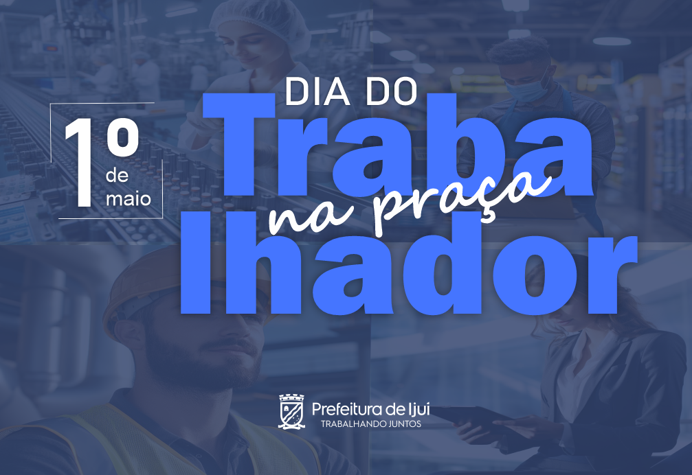 Programação especial do Dia do Trabalhador será realizada na Praça da República