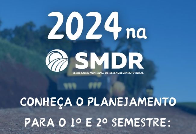 Cronograma de Obras do Desenvolvimento Rural