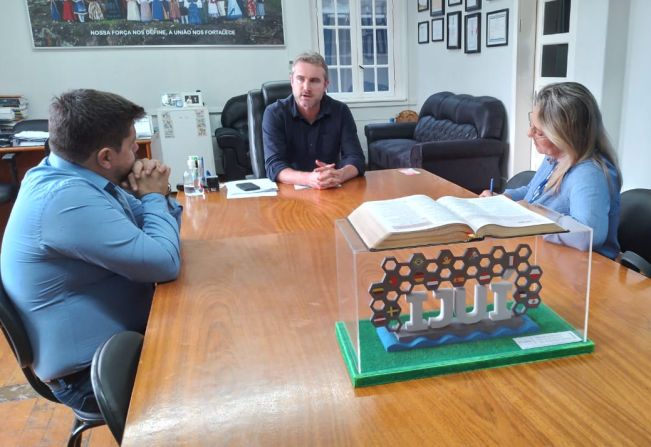 Governo recebe visita do CREA RS Inspetoria de Ijuí