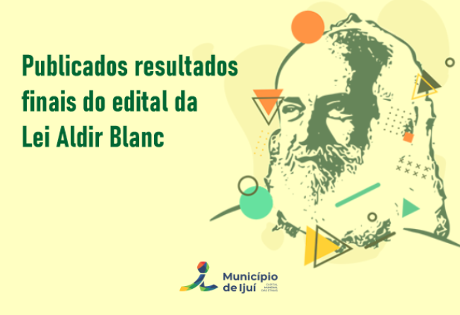 Publicados resultados finais do edital da Lei Aldir Blanc