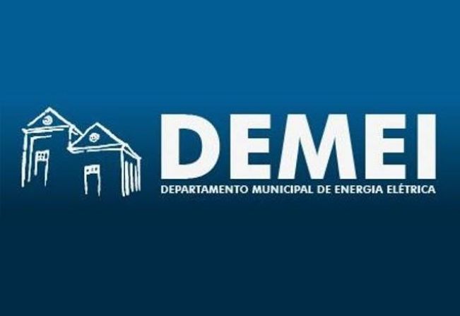 Demei comunica desligamentos programados para próxima semana