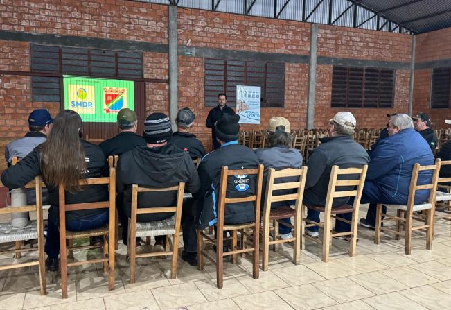 Distrito de Chorão recebeu o Cronograma Rural 