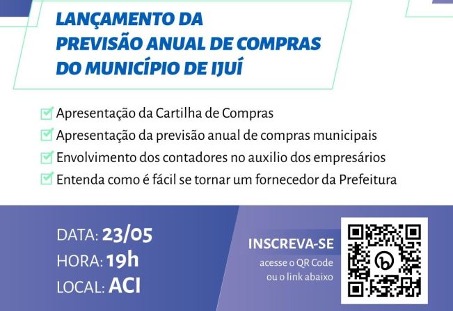 Ijuí incentiva MPEs a participarem de licitações públicas