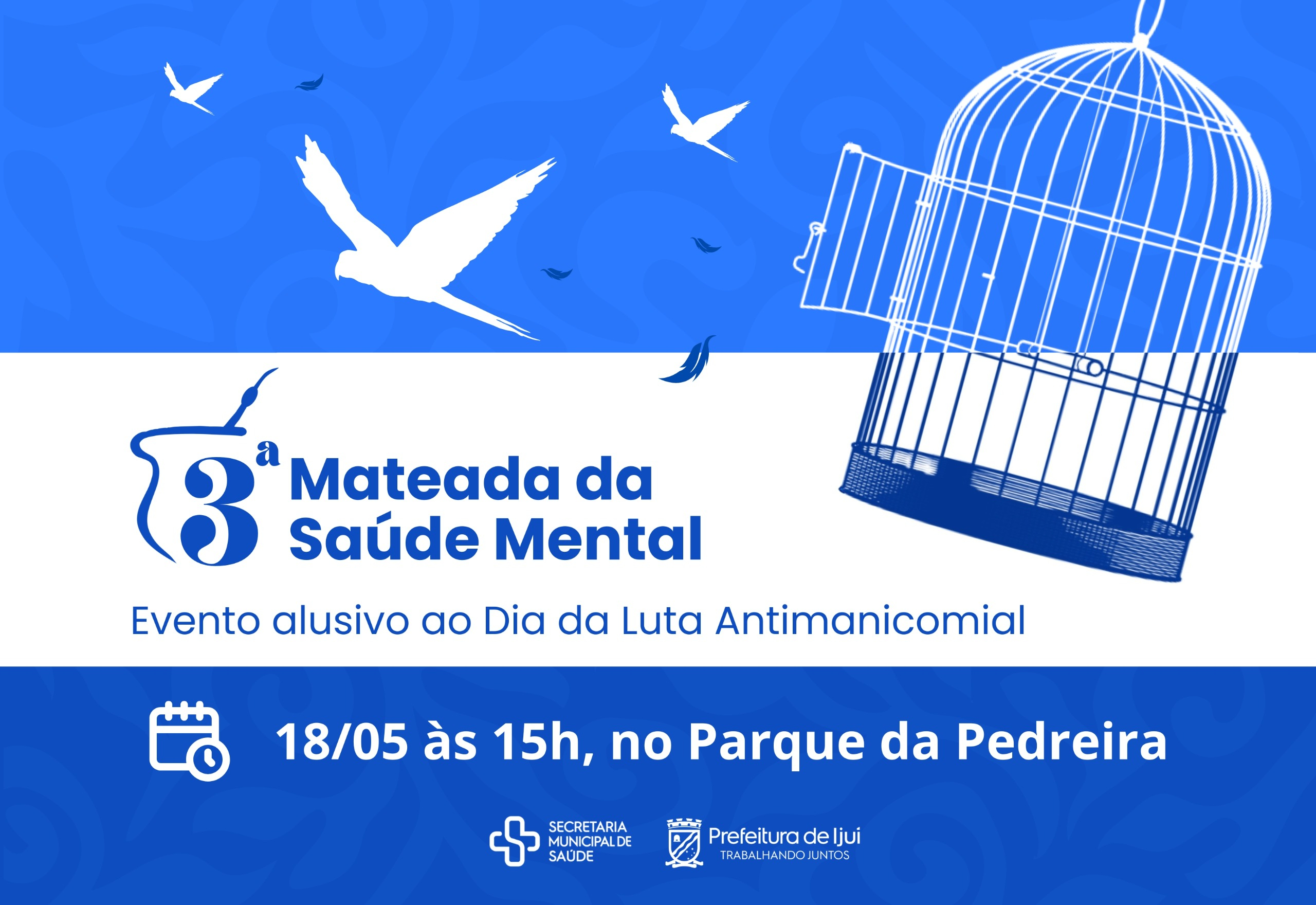 3ª Mateada da Saúde Mental acontece no próximo domingo