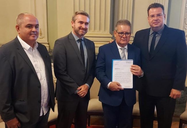 Governador recebe Prefeito!