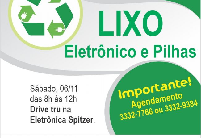 Recolhimento de Lixo Eletrônico!